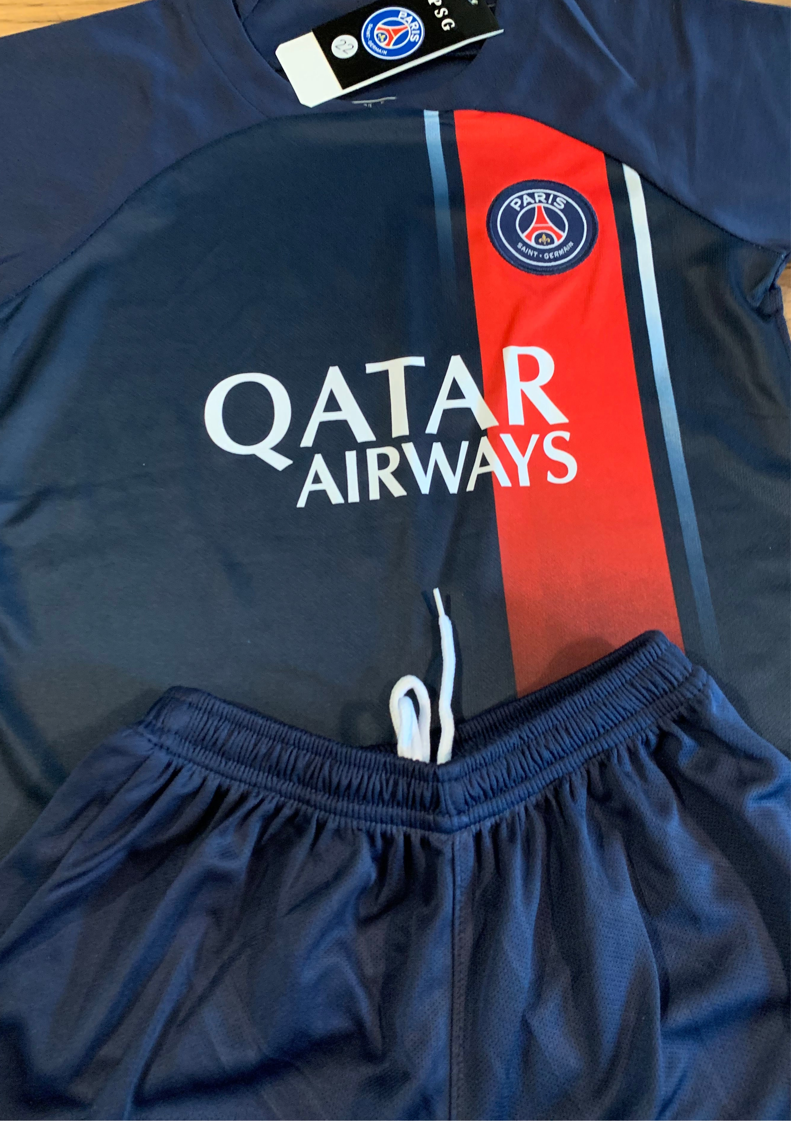 Kylian Mbappe PSG Soccer Jersey Toddler/Youth Soccer Jersey Kids Kit