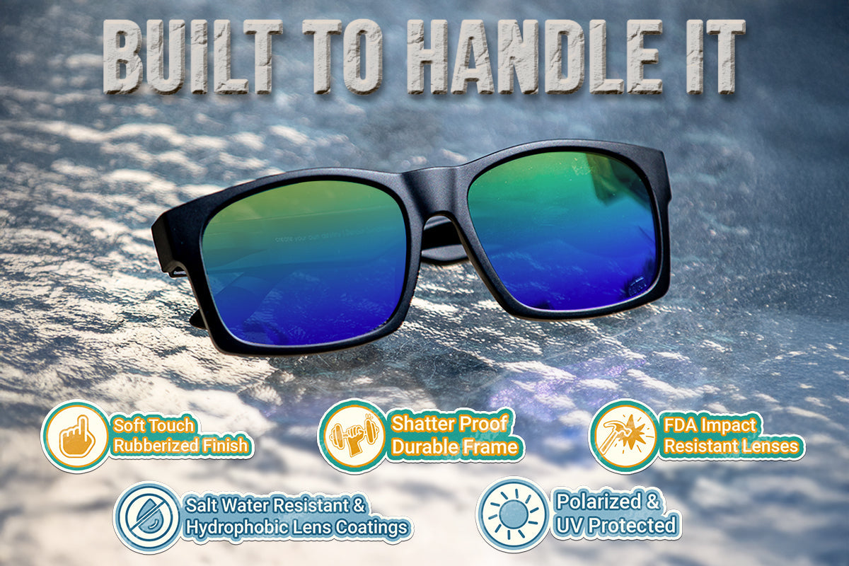 Big Kahuna XL - Frosted Green - Pink Polarized