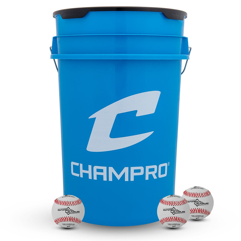 6 GALLON BUCKET W/ 24 CBB-200 BALLS