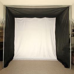 Tour Simulator Golf Net with Complete Frame