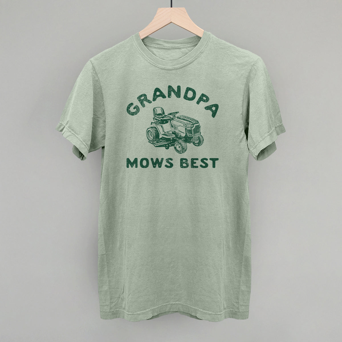 Grandpa Mows Best