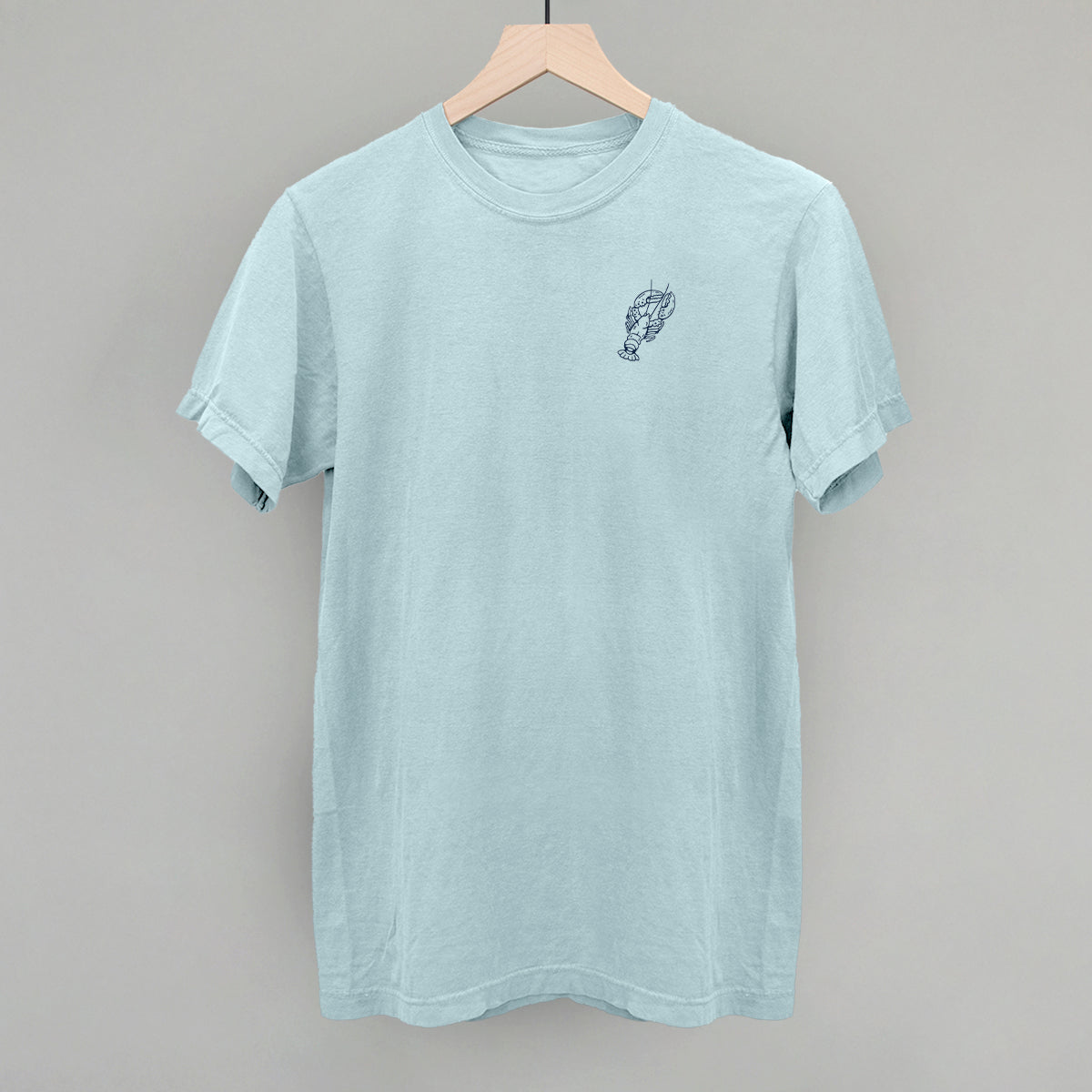 Lobster Doodle (Navy Blue) (Left Chest)