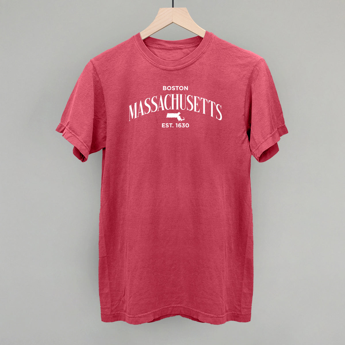 Massachusetts Est. 1630 (White)