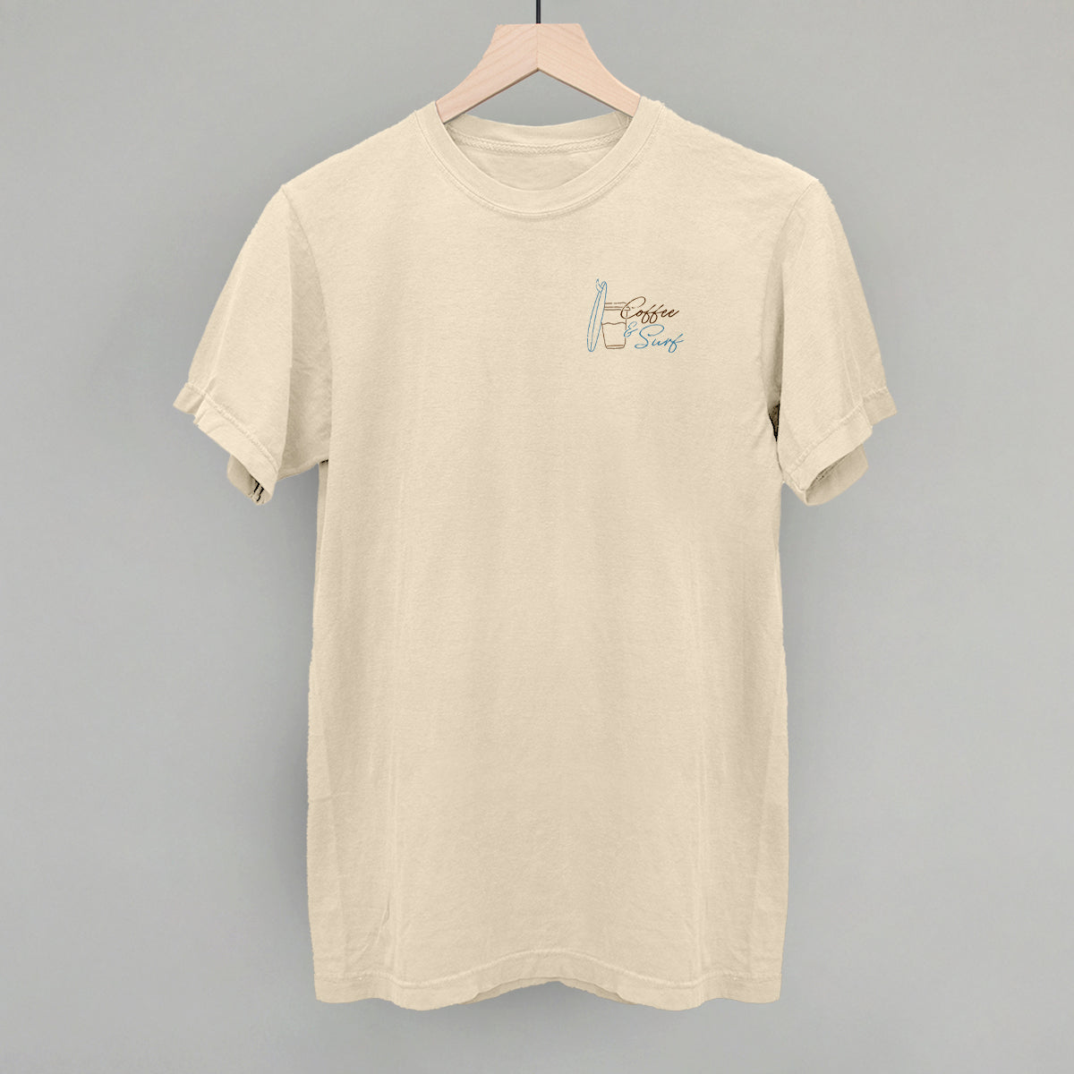 Coffee & Surf (Left Chest)