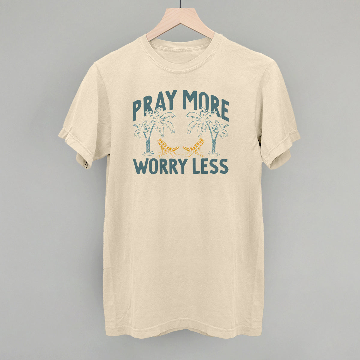 Pray More Worry Less Palm Trees