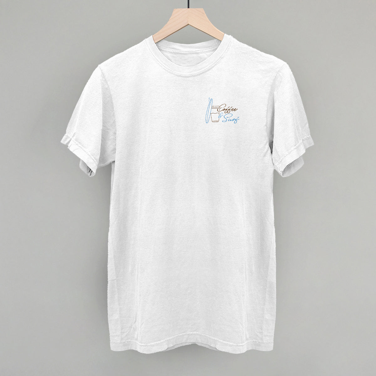 Coffee & Surf (Left Chest)