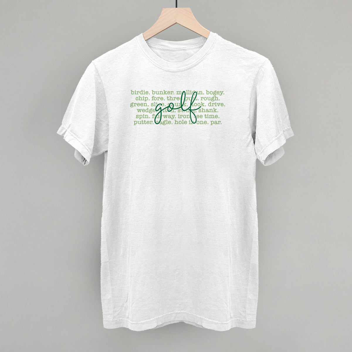 Golf Terms With Script