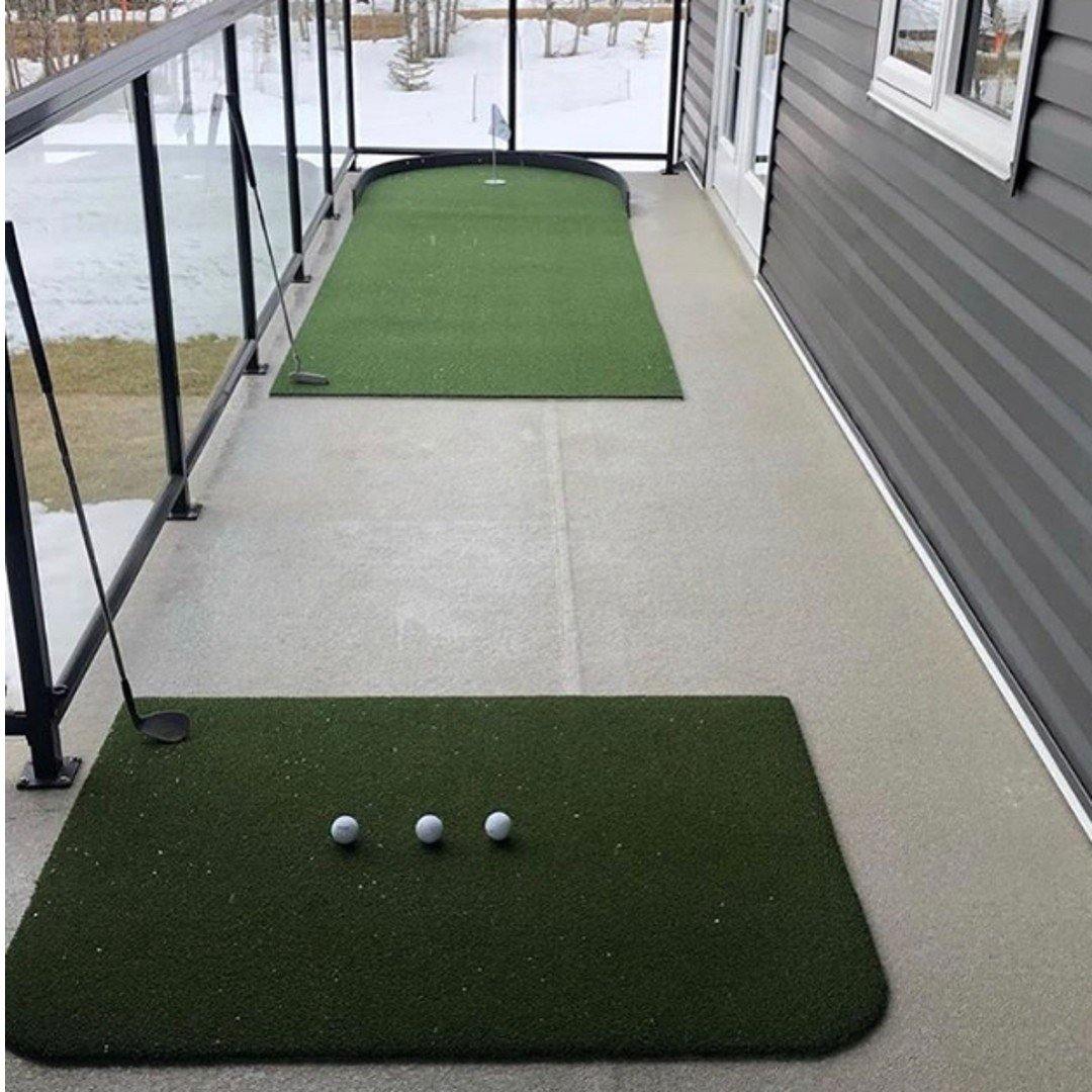 Commander Patio Series Putting & Chipping Green 3′x15′ - 1 Cup