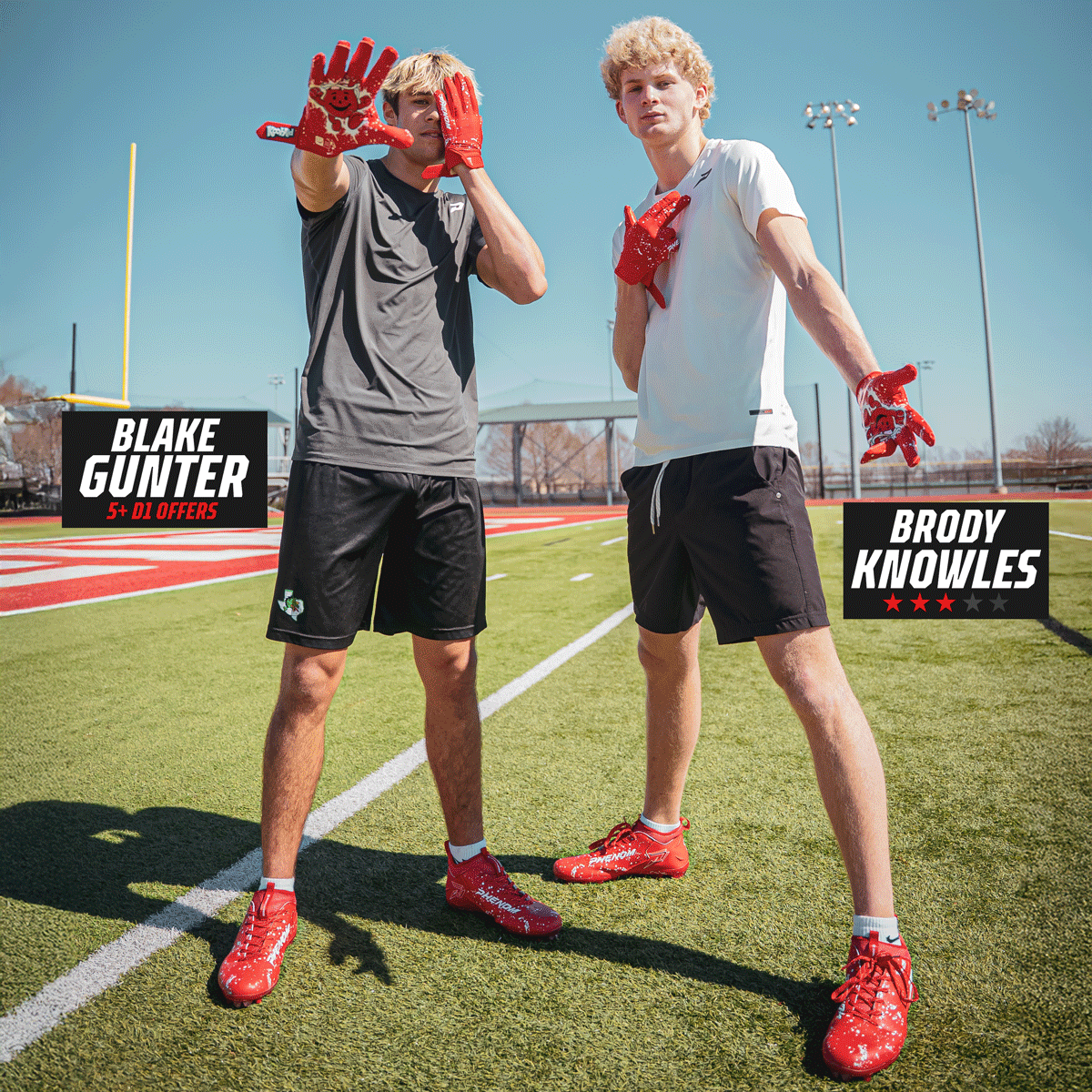 Kool-Aid 'Cherry' Cleats — Quantum Speed by Phenom Elite
