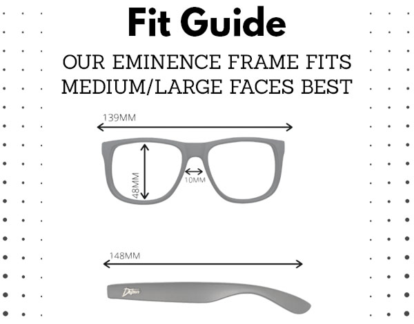 Eminence - Sharks & Stripes Blackout - Jet Black Lens Polarized