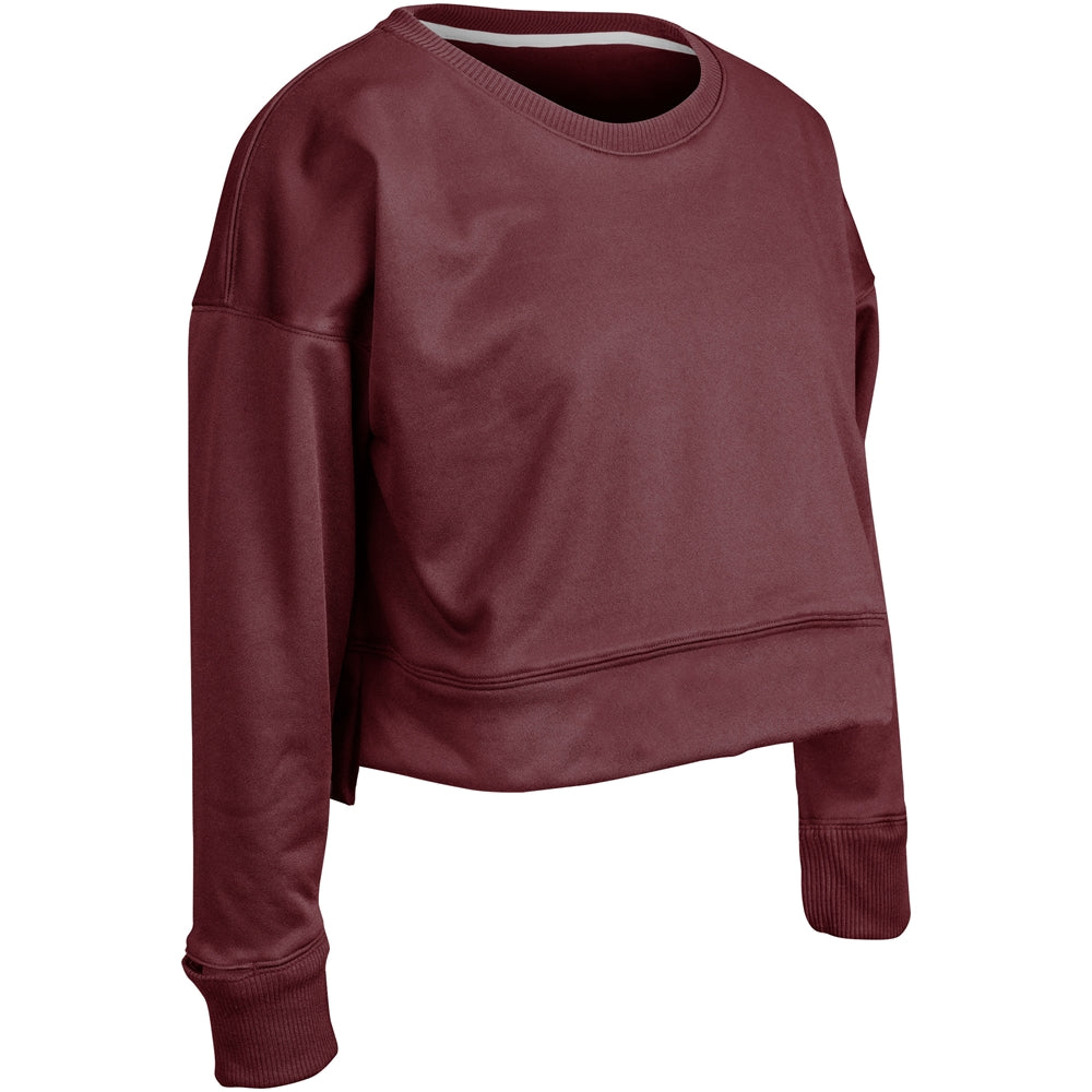 LINEUP FLEECE WOMEN'S CROP CREW