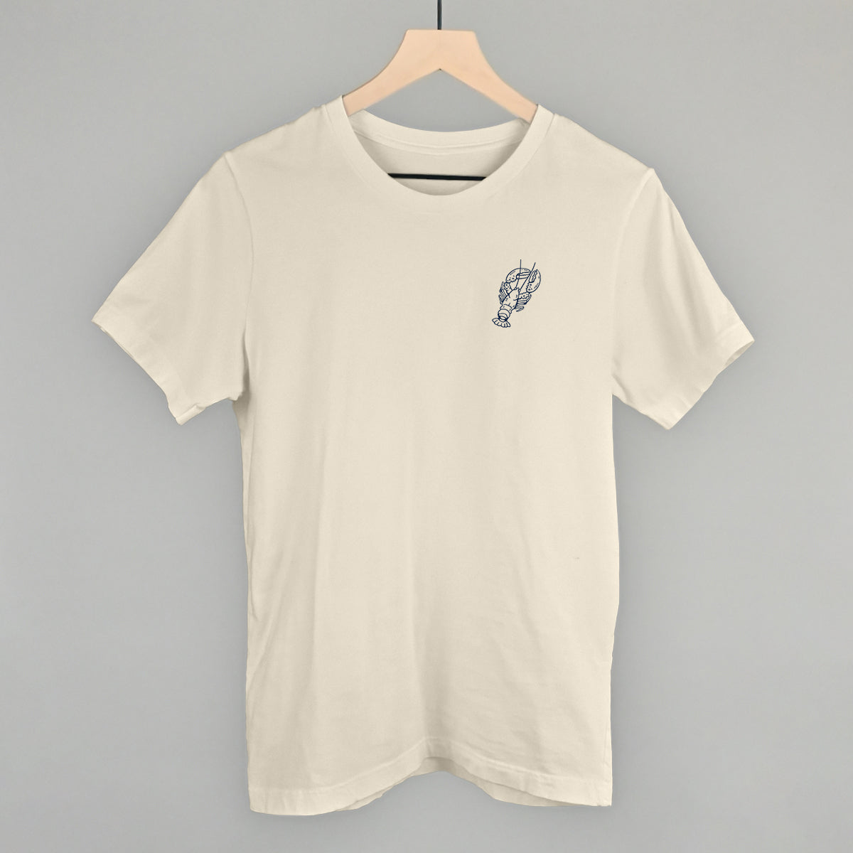 Lobster Doodle (Navy Blue) (Left Chest)