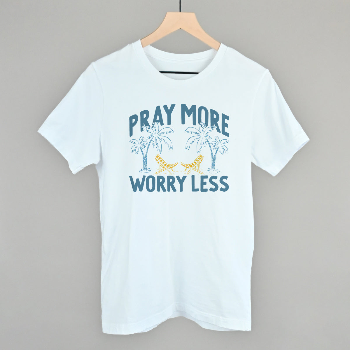 Pray More Worry Less Palm Trees