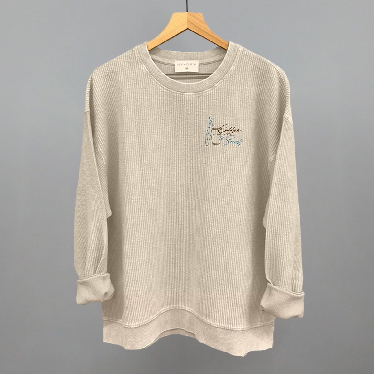 Coffee & Surf (Left Chest)