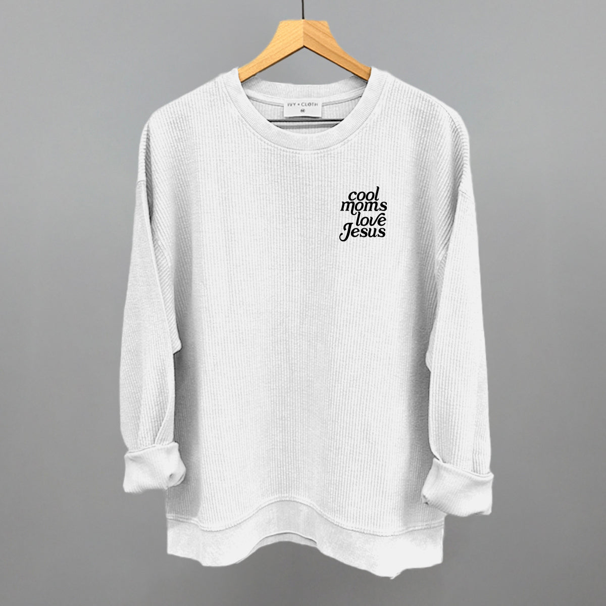 Cool Moms Love Jesus (Left Chest)