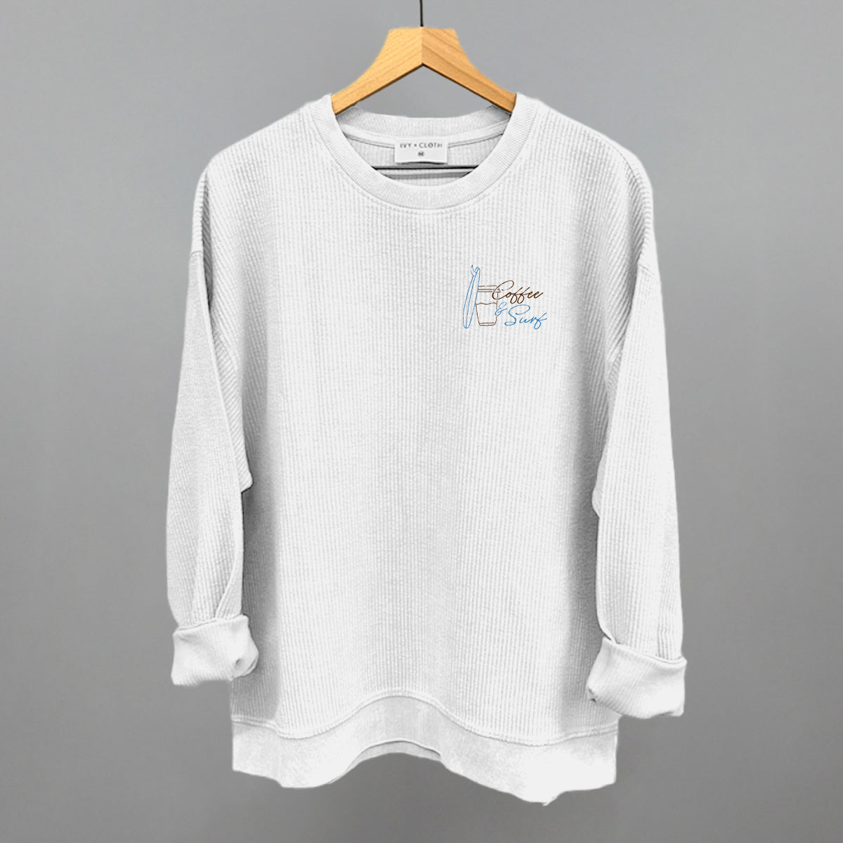 Coffee & Surf (Left Chest)