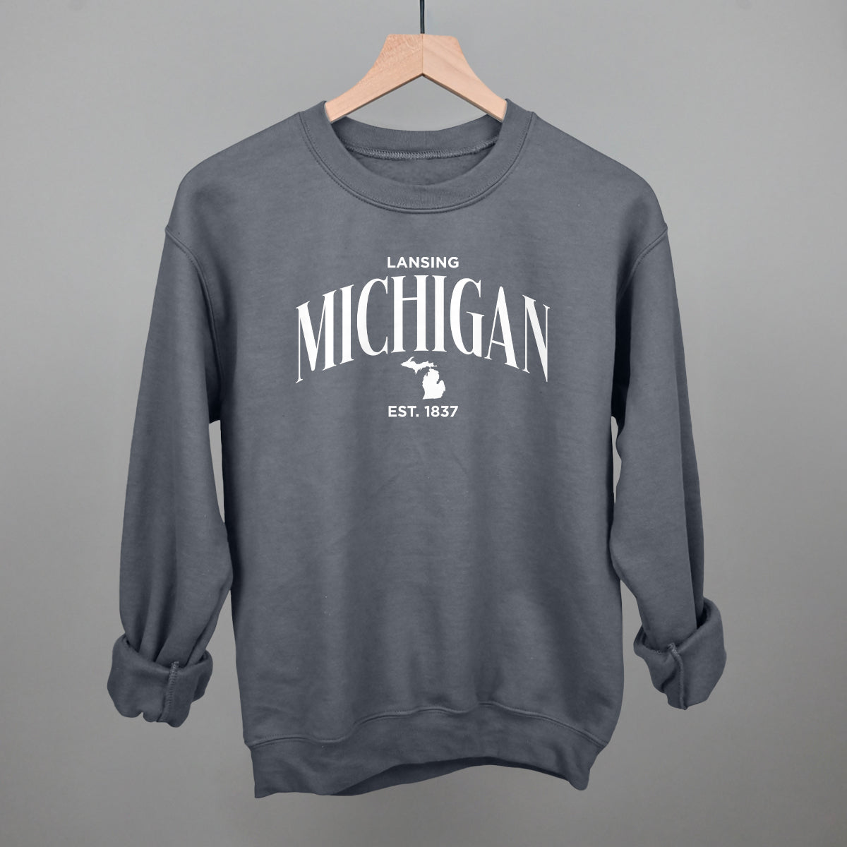 Michigan Est. 1837 (White)