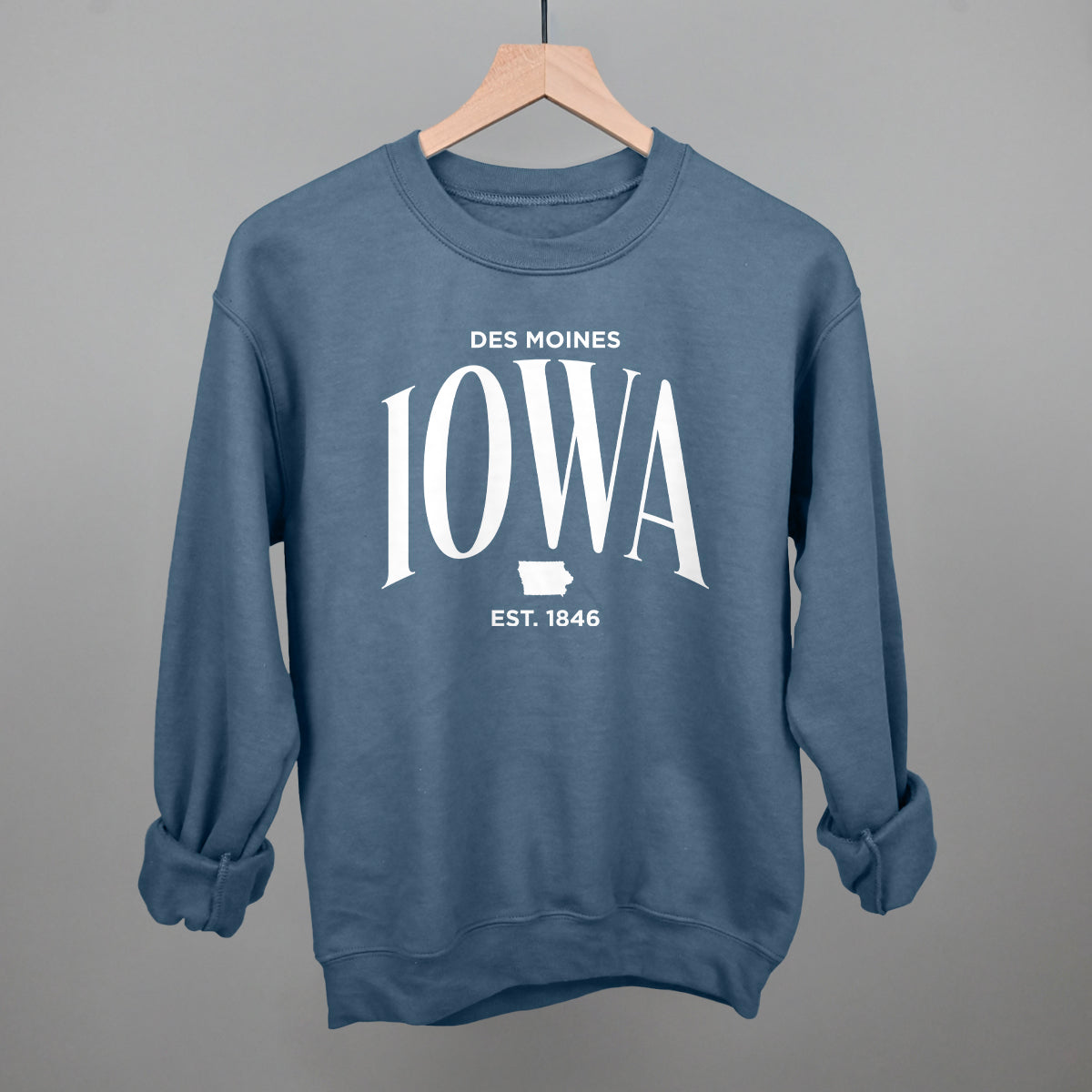 Iowa Est. 1846 (White)