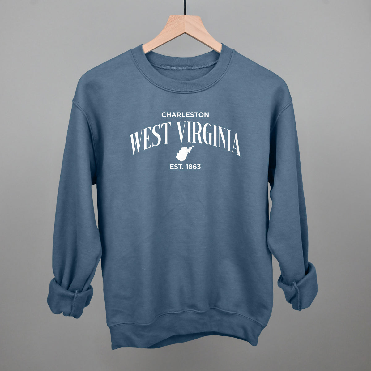 West Virginia Est. 1863 (White)