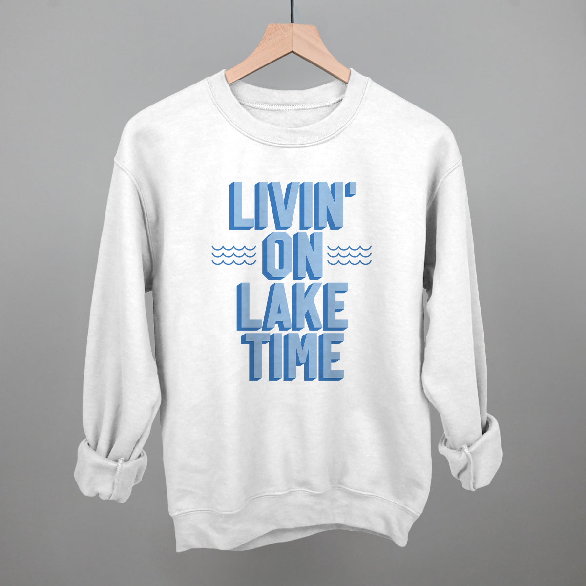 Livin On Lake Time Blue