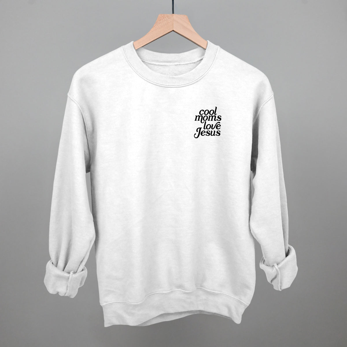 Cool Moms Love Jesus (Left Chest)