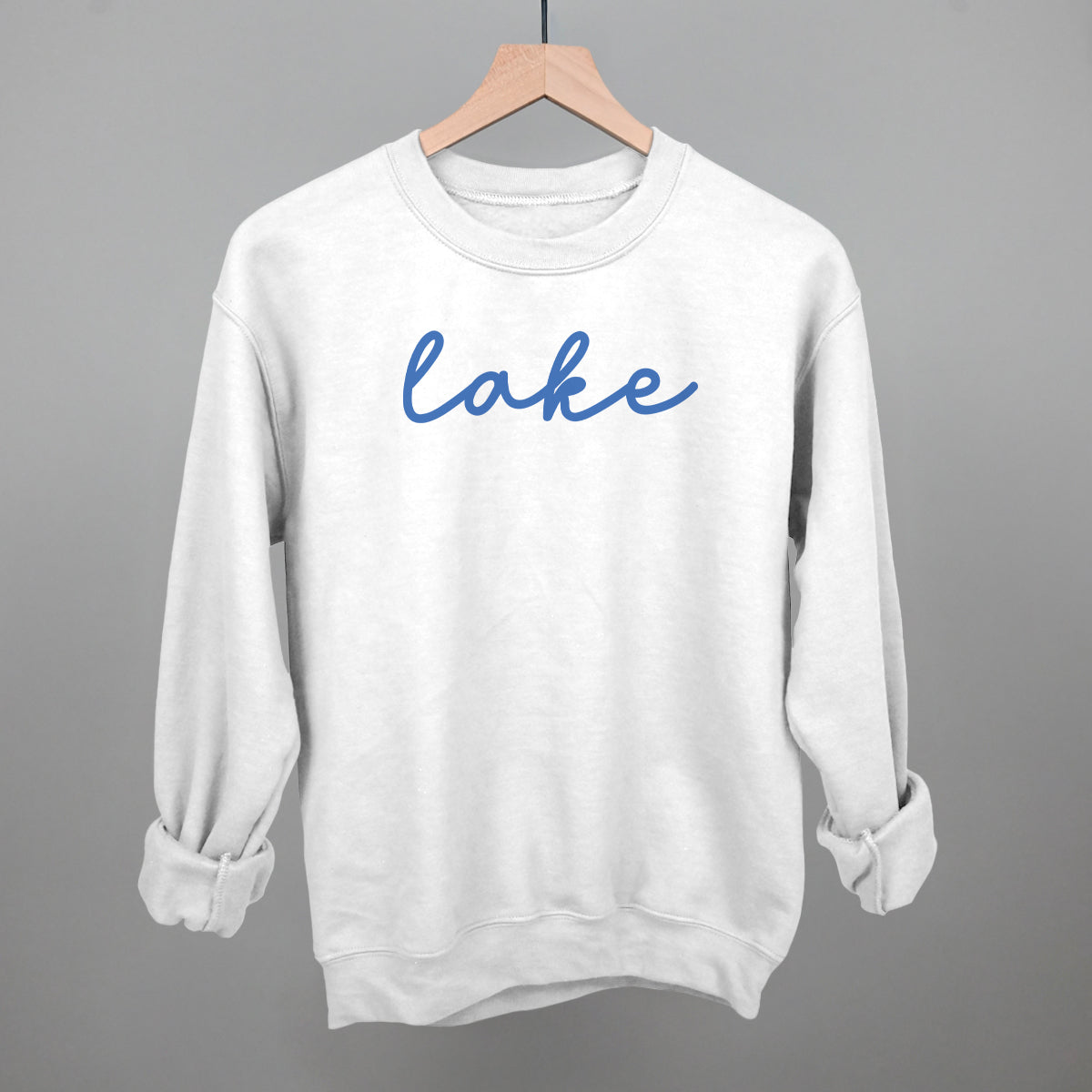 Lake Blue Script