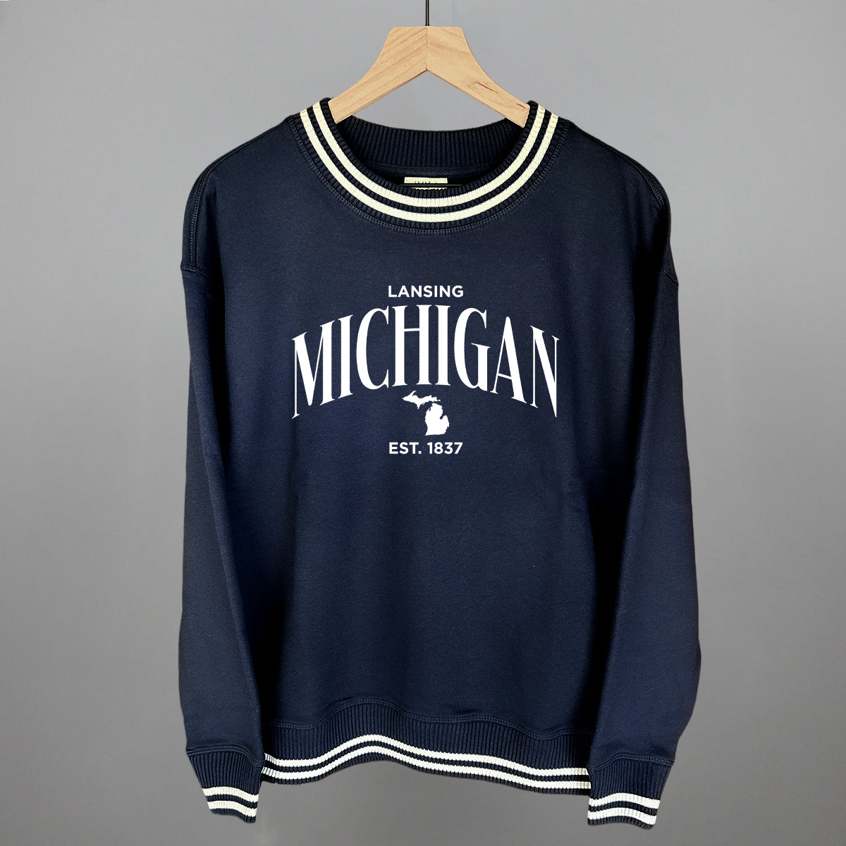 Michigan Est. 1837 (White)