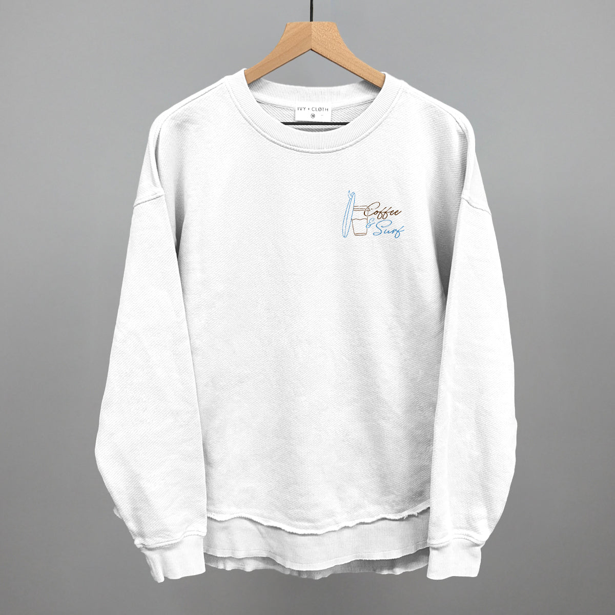 Coffee & Surf (Left Chest)