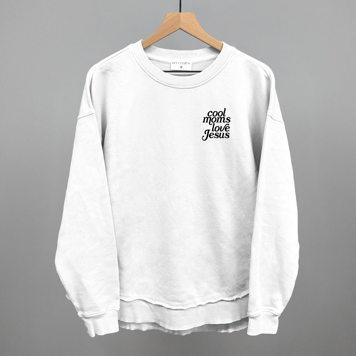 Cool Moms Love Jesus (Left Chest)
