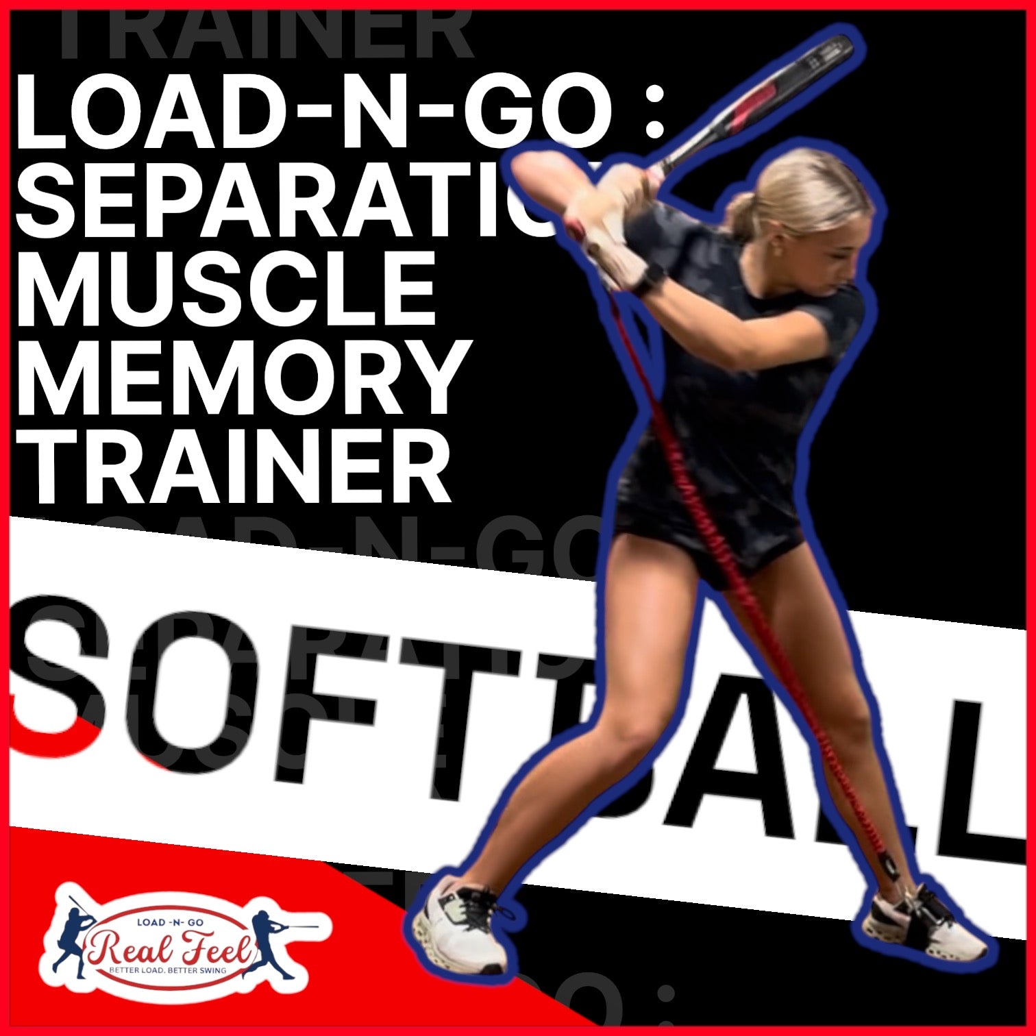 Real Feel Load-N-Go : Separation Hitting Trainer