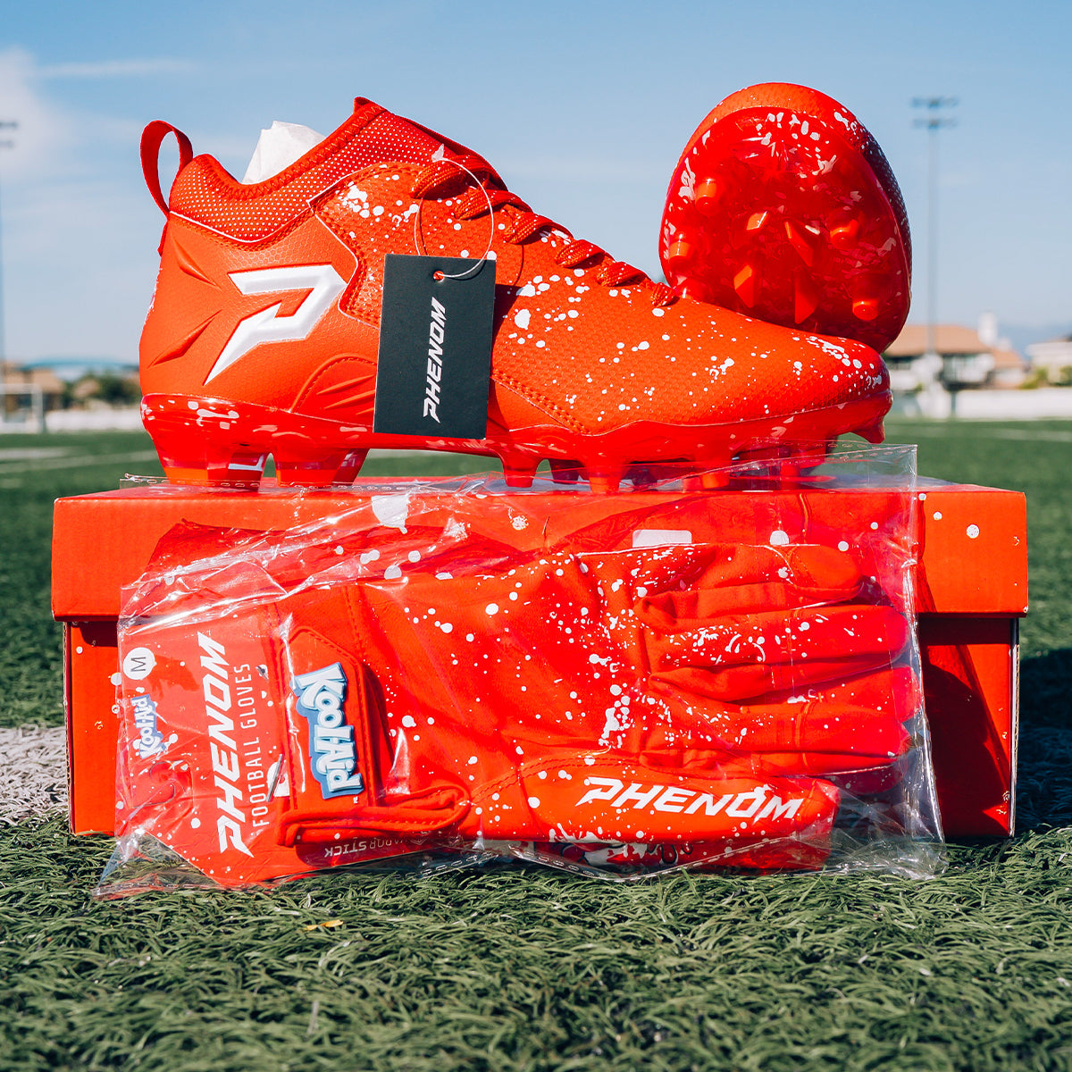 Kool-Aid 'Cherry' Cleats — Quantum Speed by Phenom Elite