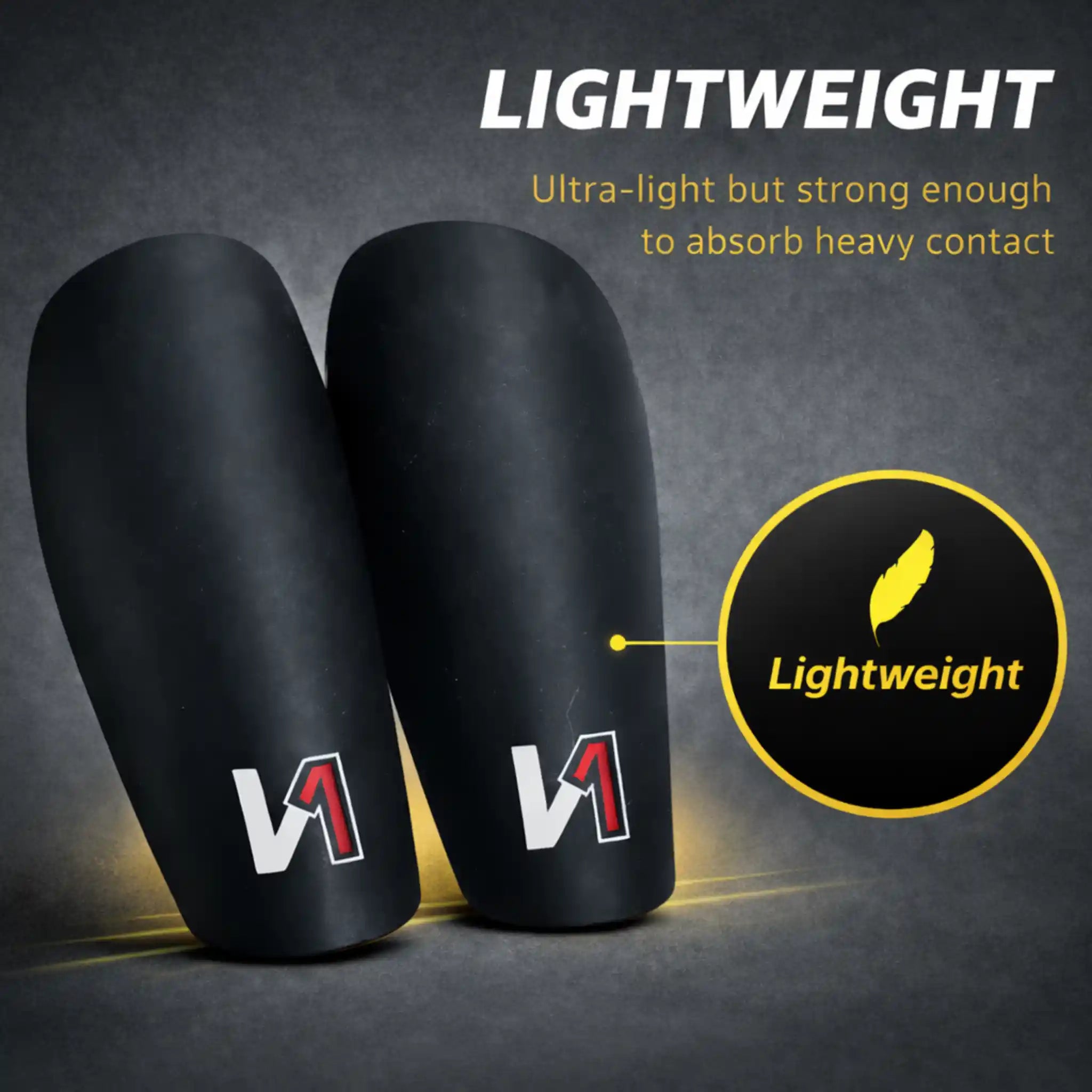 Medium Shin Guards — Lightweight Soccer Protection