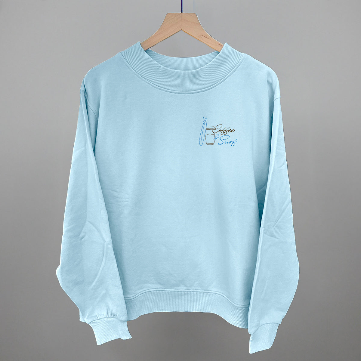 Coffee & Surf (Left Chest)