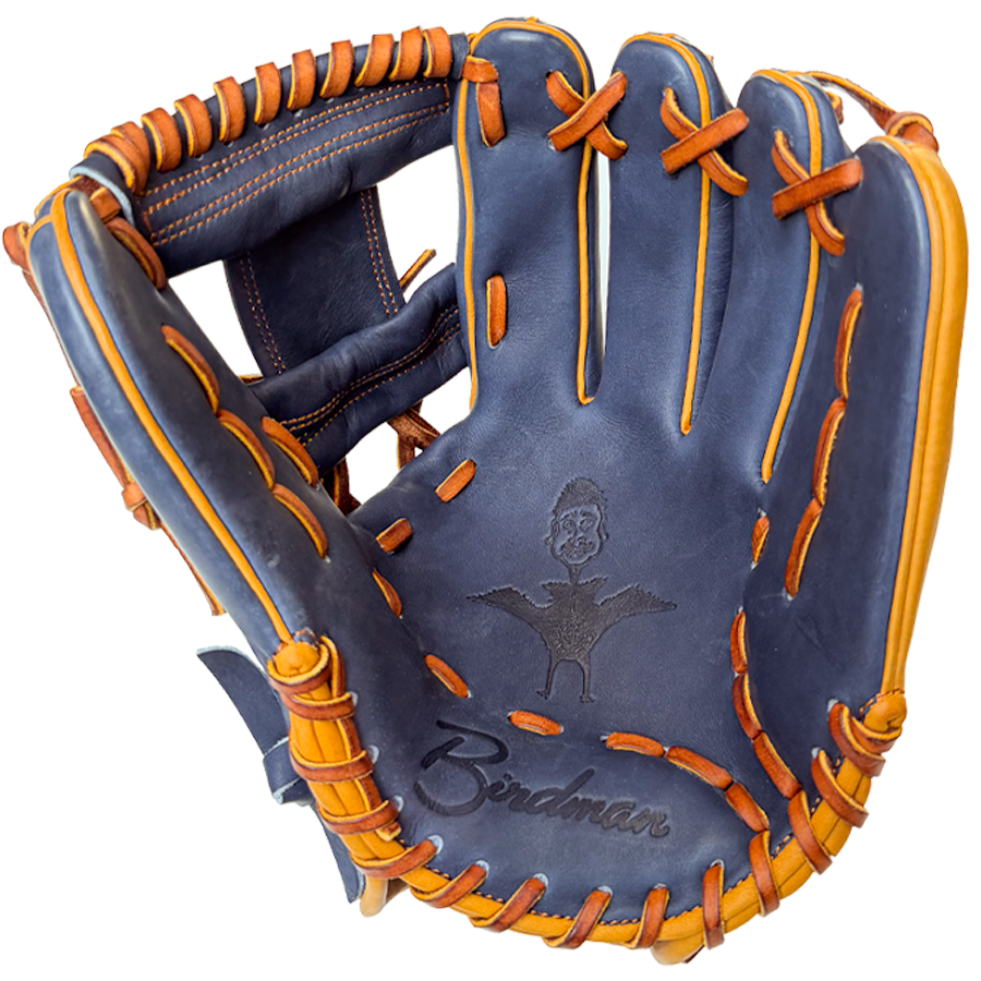 Birdman 11.5" Navy and Tan Iconic Series Glove