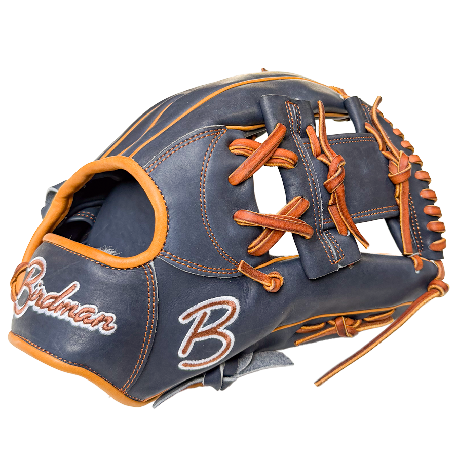 Birdman 11.5" Navy and Tan Iconic Series Glove