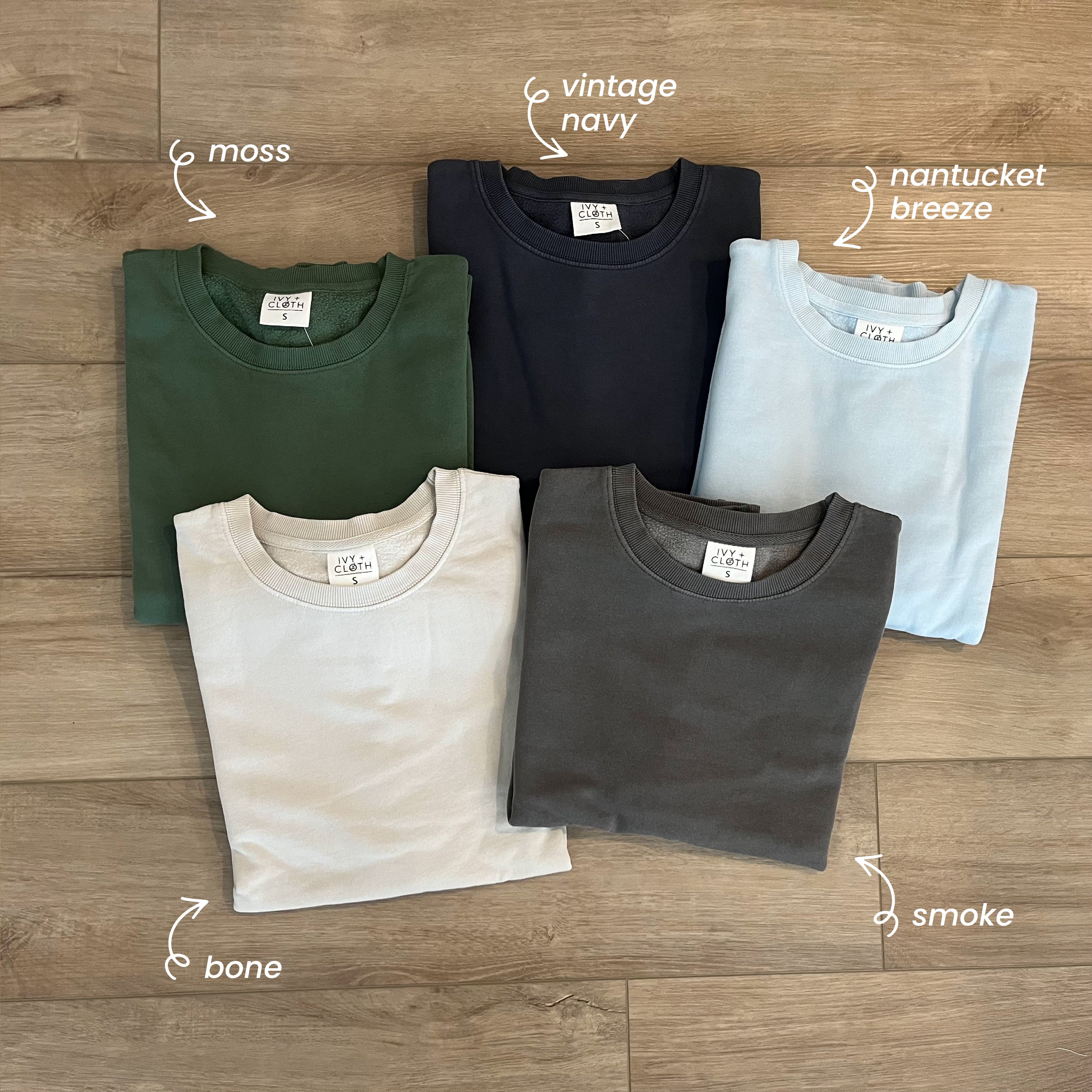 Nantucket Breeze Oversized Boxy Crew