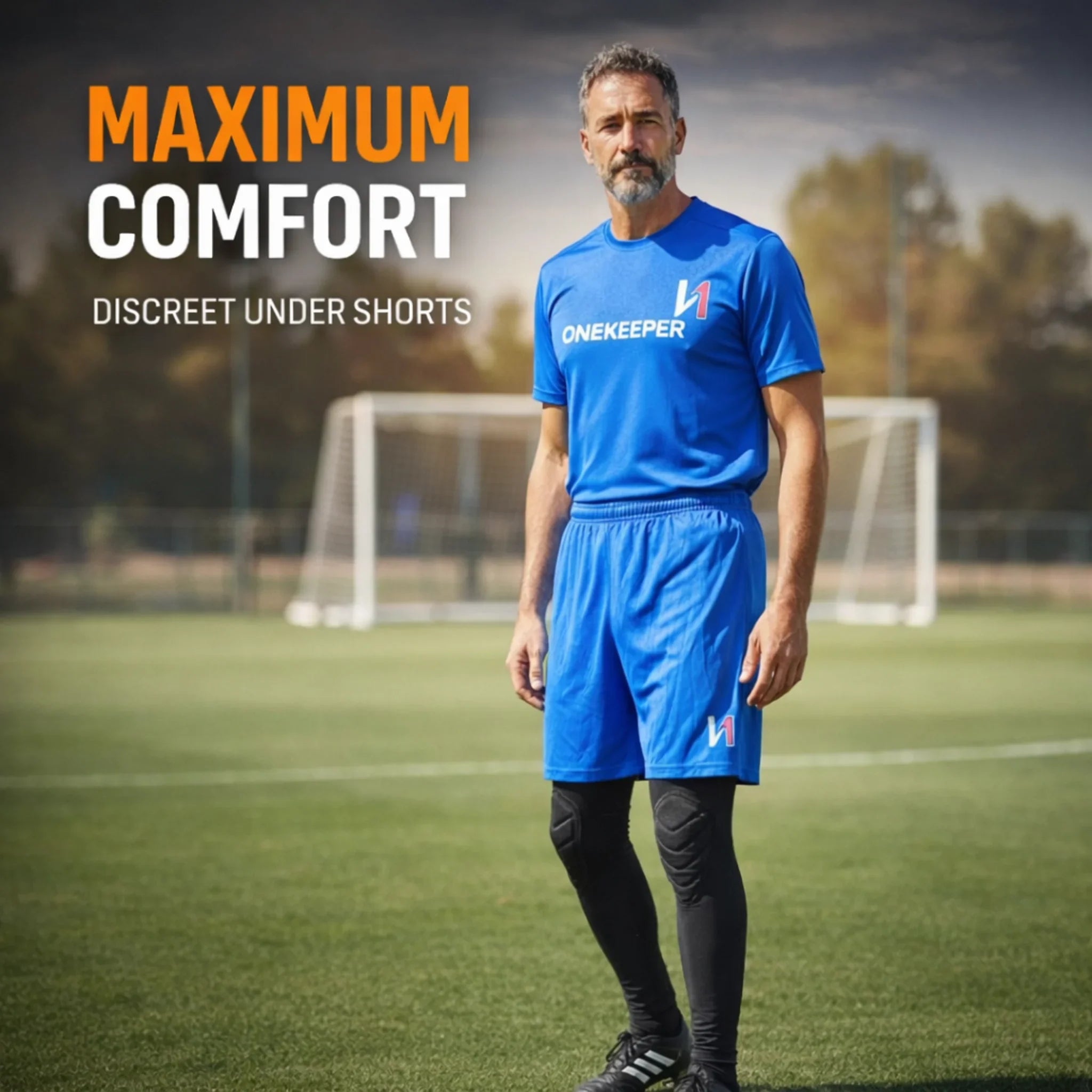 Goalkeeper Padded Leggings with Hip & Knee Protection