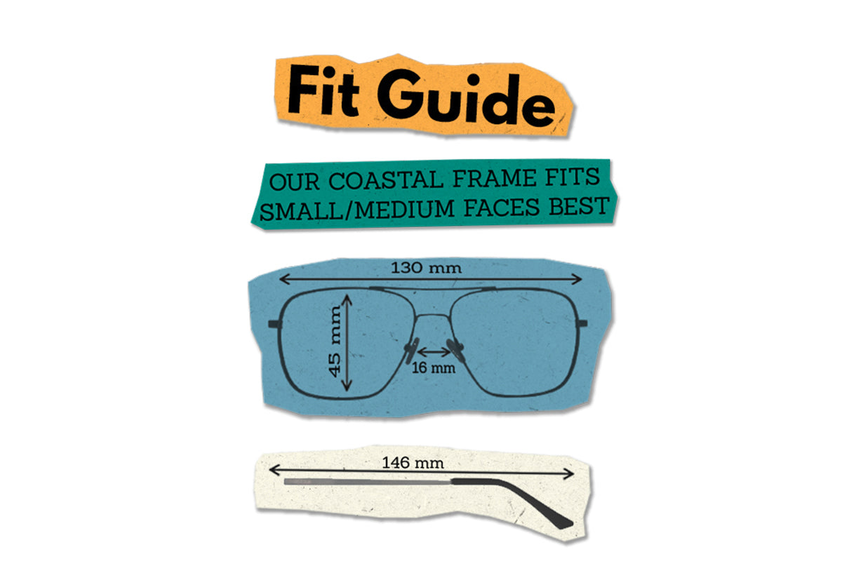 Coastal - Gold- Brown Gradient Polarized