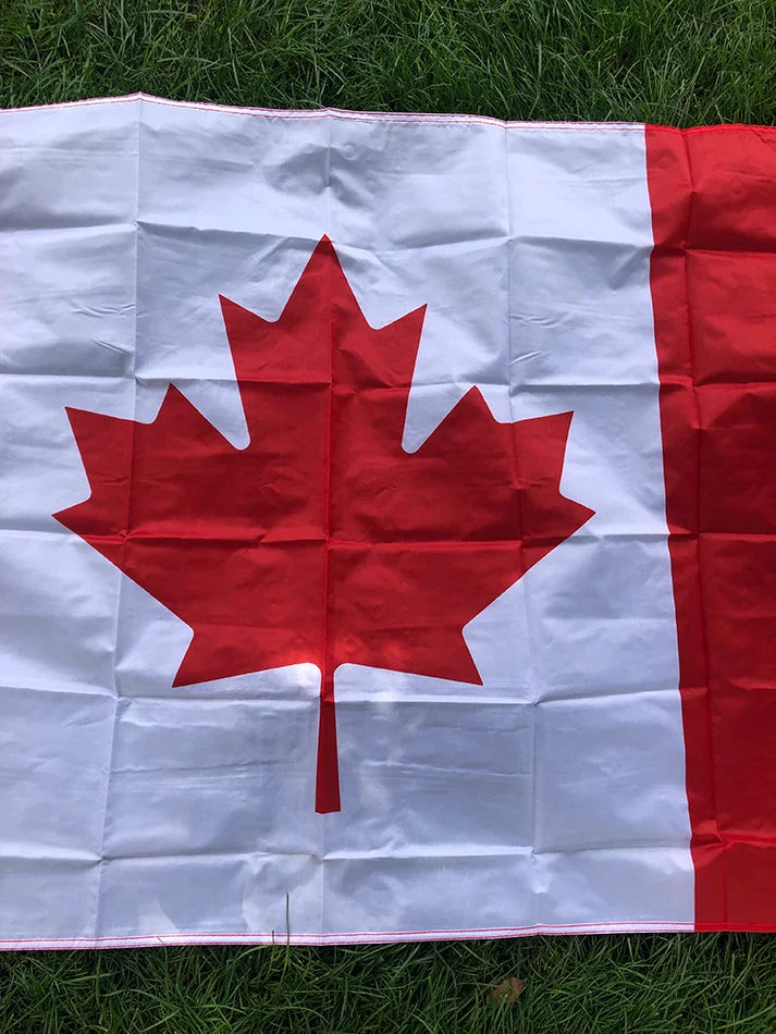 SKY FLAG free shipping great Canadian Flag 90*150cm hanging polyster 3x5fts Canada national flag banner for decoration