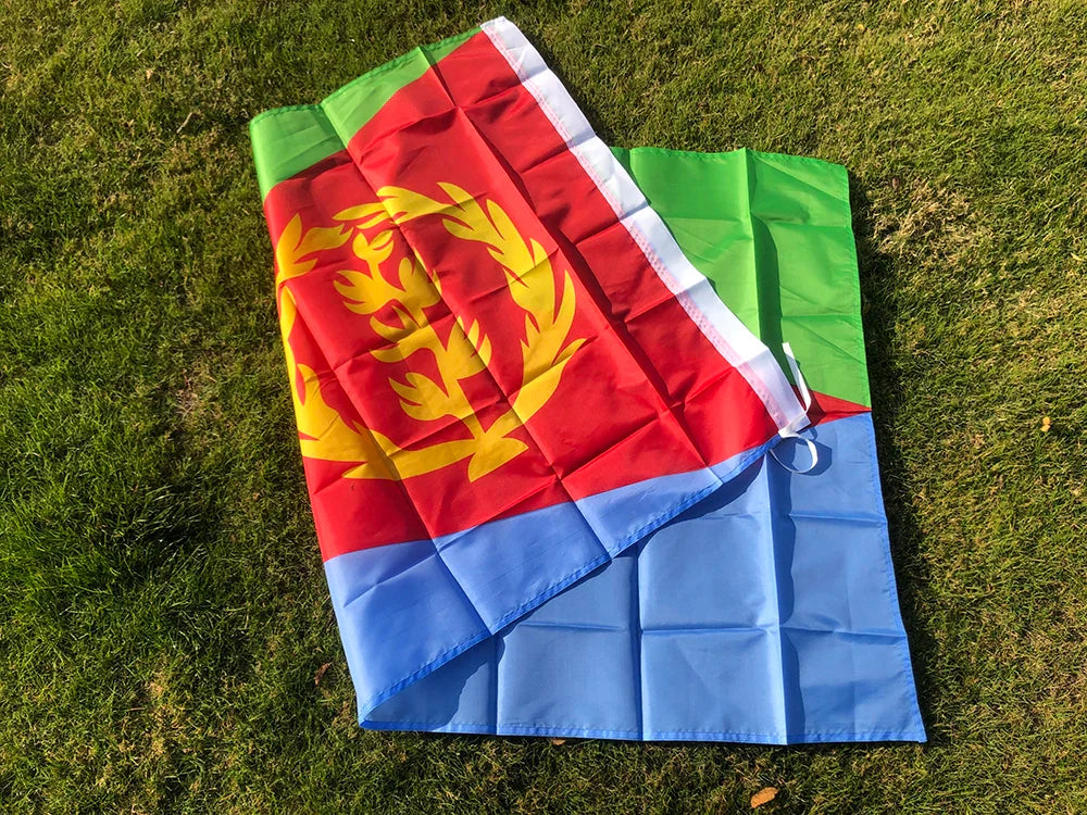 SKY FLAG Eritrea Flag 90x150cm high quality Polyester Hanging Eritrean National Flags banner for Decoration