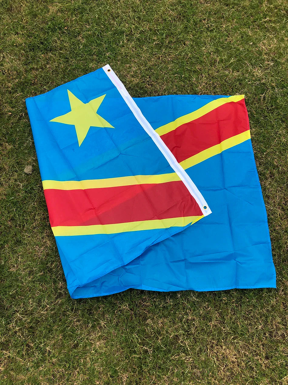 SKY FLAG Congo flag 90X150cm Congo Democratic Republic of the Congo flag Banner 3x5 ft National flag Home Decoration flags