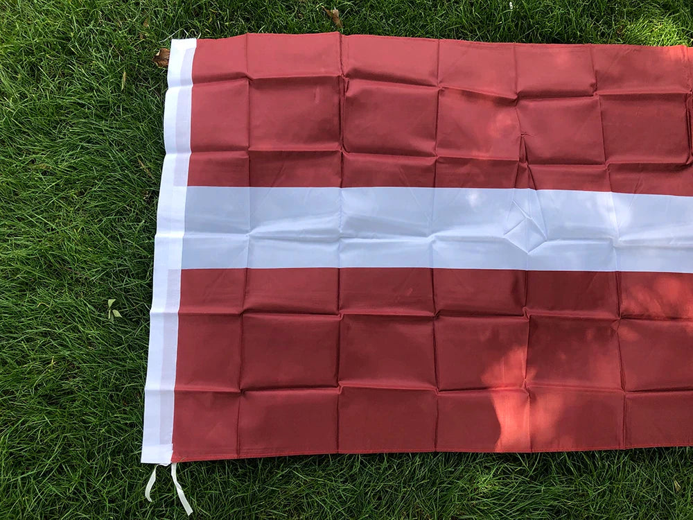 SKY FLAG Latvia flag 90x150cm 3x5fts Super Poly football FLAG Polyester hanging Indoor Outdoor Flag for decoration