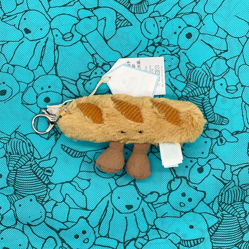 Golf Ball Plush Keychain, Jellyfish Keychain, Macaron Plush Toy, Cherry, Black Storm Cloud Plush JC Bag Charm