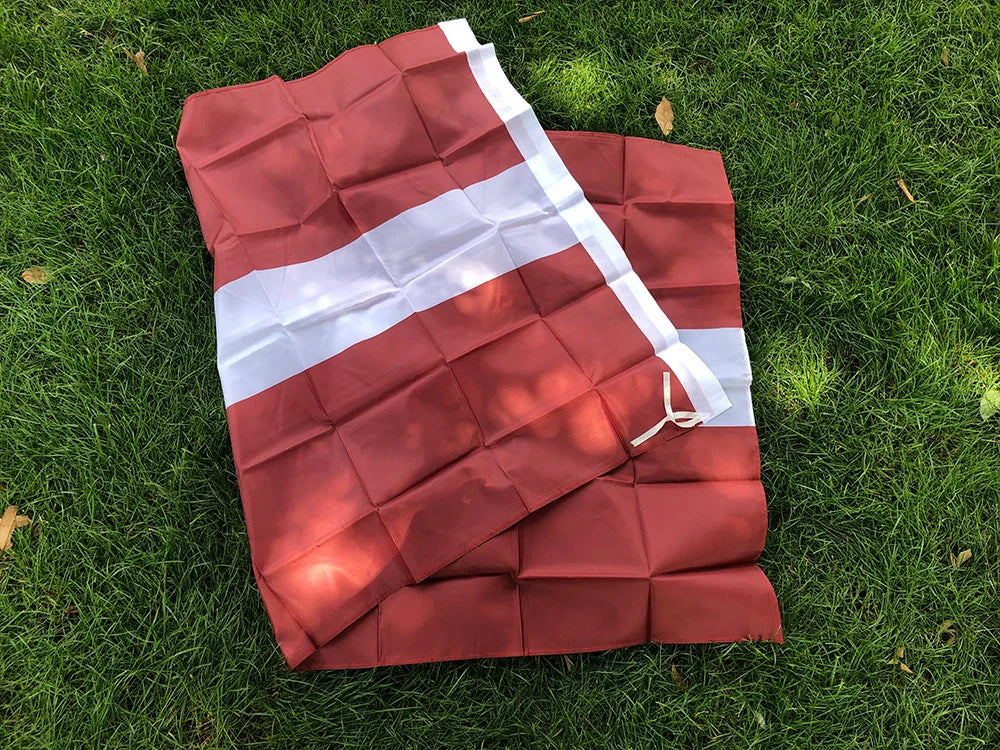 SKY FLAG Latvia flag 90x150cm 3x5fts Super Poly football FLAG Polyester hanging Indoor Outdoor Flag for decoration