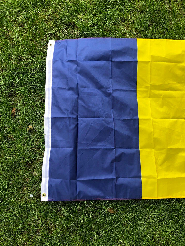 SKY FLAG Romania Flag 90*150cm Hanging blue yellow red ro rou Romania flag Polyester standard Flag Banner For Decoration