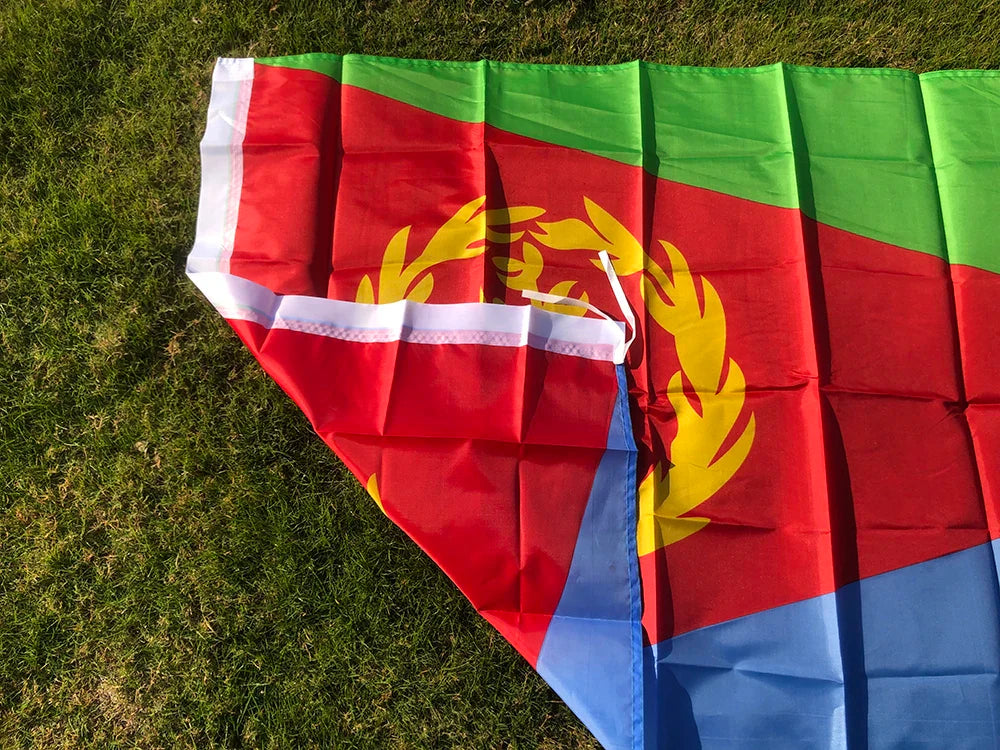 SKY FLAG Eritrea Flag 90x150cm high quality Polyester Hanging Eritrean National Flags banner for Decoration