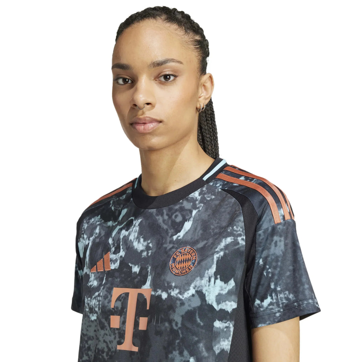 adidas 2024-25 Bayern Munich Women's Stadium Away Jersey