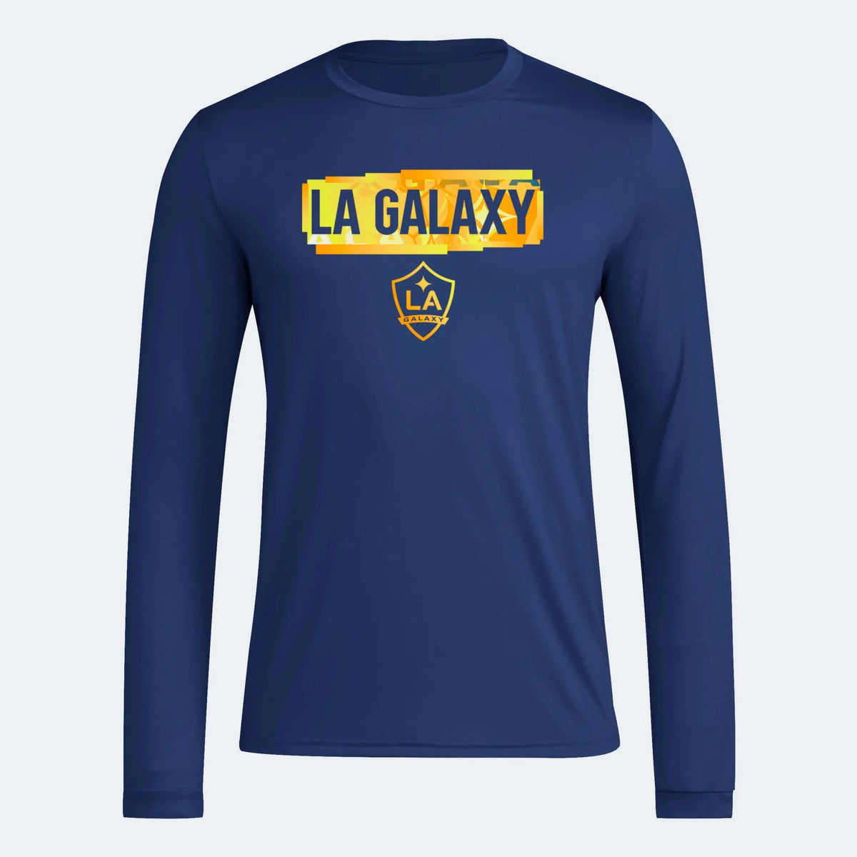 adidas 2024-25 LA Galaxy Men's Long-Sleeve Pre-Game Tee