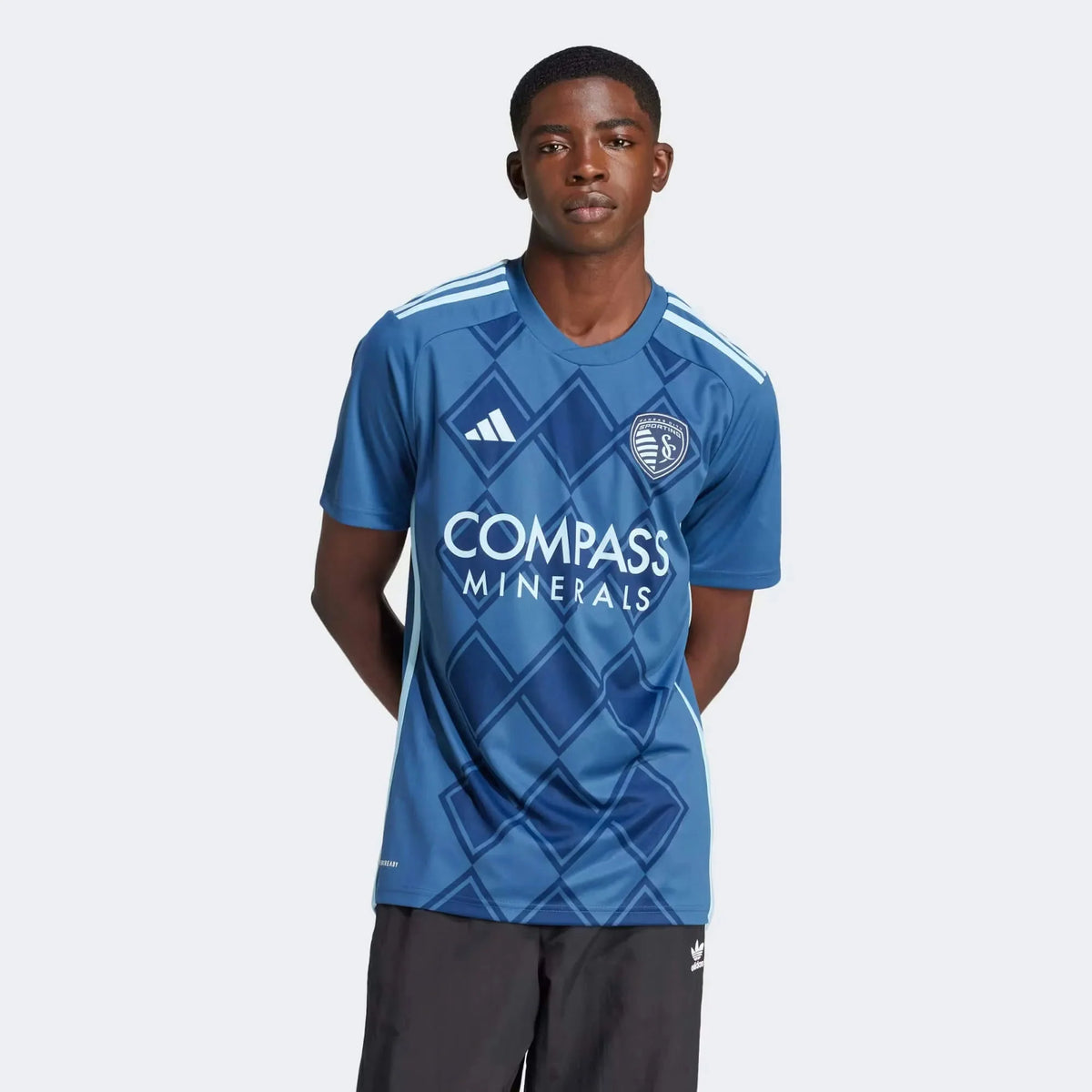 adidas 2024-25 Sporting KC Men's Stadium Away Jersey