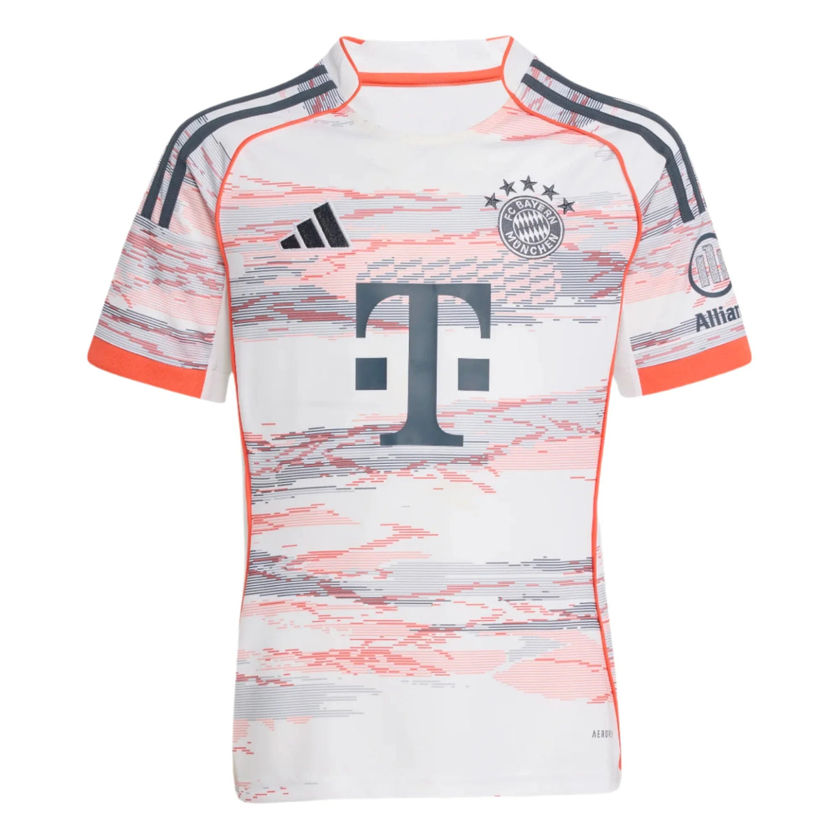 adidas 2025-26 Bayern Munich Youth Stadium Away Soccer Jersey